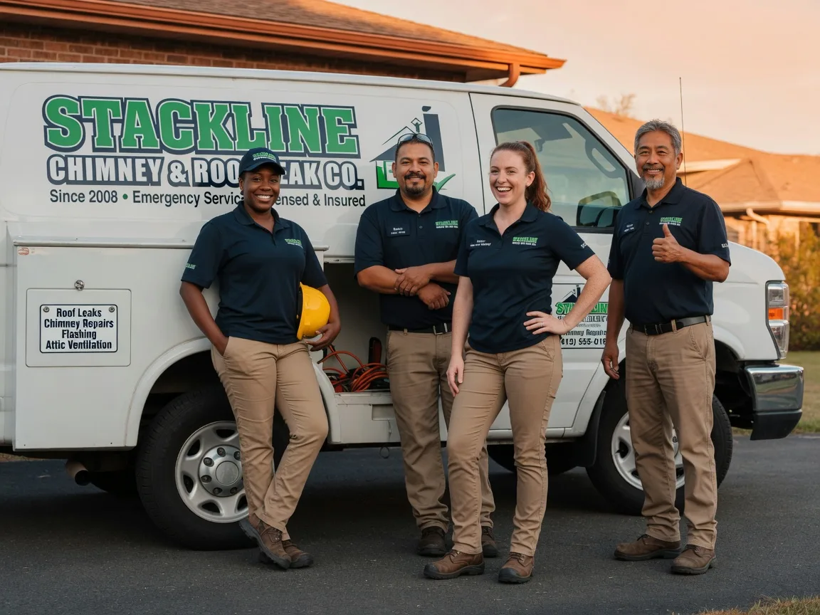 Chimney flashing repair company in Center Junction, IA